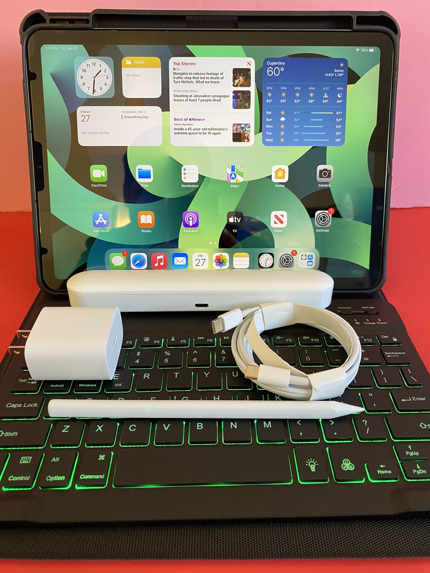 Apple IPad Air 4th Generation (10.9” Liquid Retina/ 2020 Model 