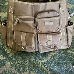 Dark brown Diaper bag