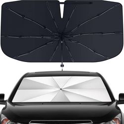 new Windshield Sun Shade Umbrella - Foldable Car Window Shades, Reflective Car Sun Shade Windshield, Front Sun Shade for Cars Windshield for Hatchback
