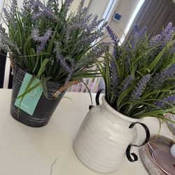 Artificial Lavender Plants  