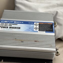 Cen-Tech 2000W Power Inverter Item 69662