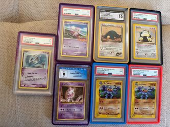 Pokemon Cards! Rare Vintage PSA CGC!
