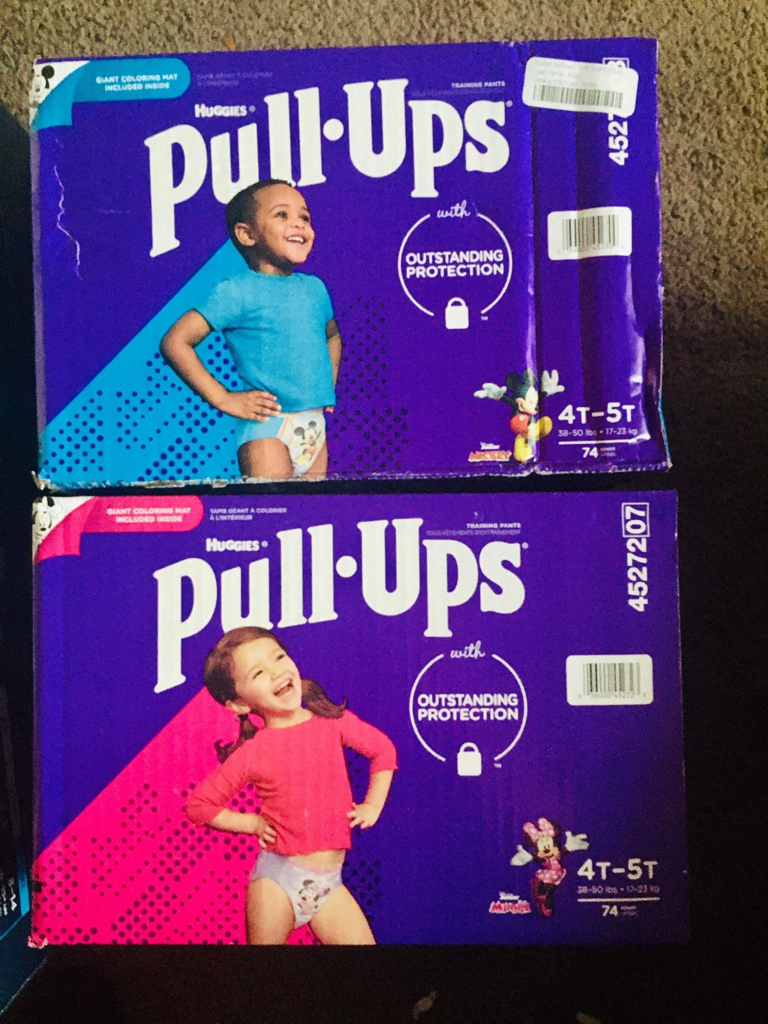 Pull-Ups Sz 4/5T Boys & GIRLS