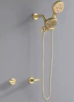 Boyel Living 2-Handle Shower Faucet In Brushed Gold (Valve Included)