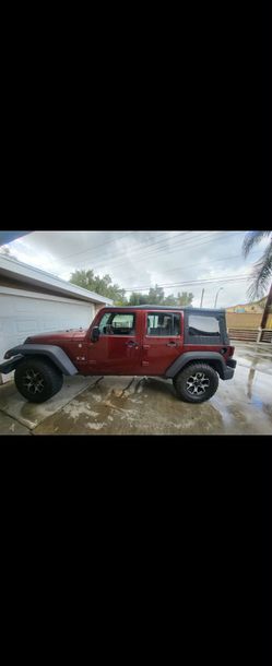 2007 jeep wrangler unlimited X 4x4 Sport v6 clean Title 159k miles one owner