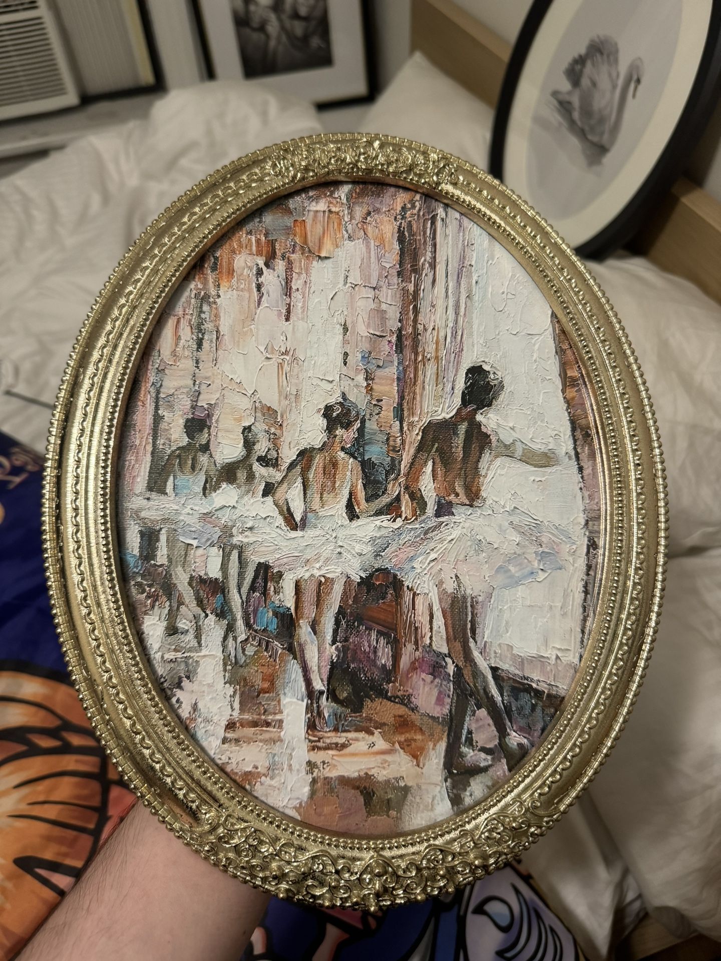 Ballerina Painted Decor