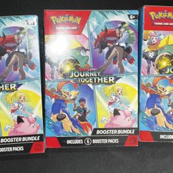 Pokemon Journey Together Booster Bundles