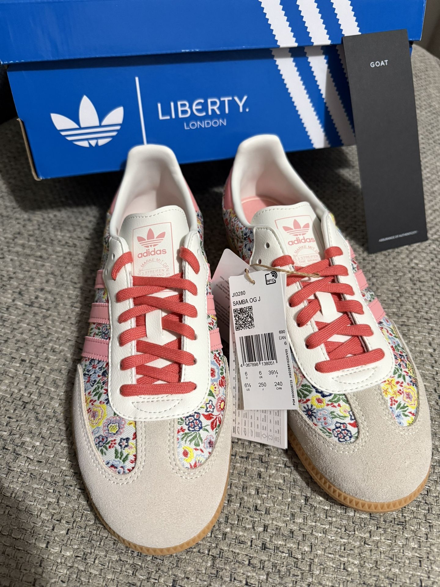 Brand New Adidas x Liberty London Samba OG J.
