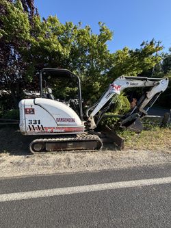 Bobcat excavator