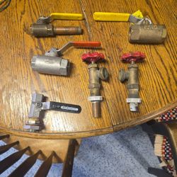Assortment Of Valves/some New Some Used