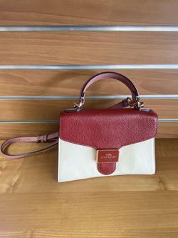 Coach Pepper Satchel Color Block 