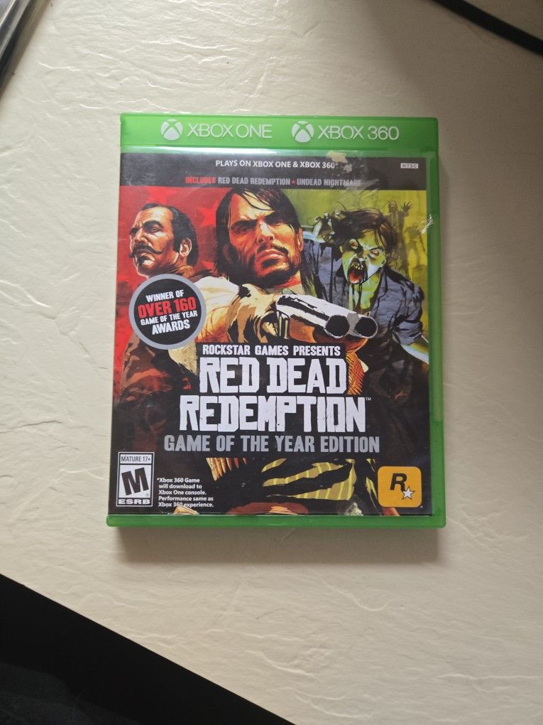 Xbox One & xbox 360 - RED DEAD REDEMPTION 