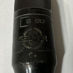 Selmer S-80 Series Soprano Saxophone Mouthpiece C* w/ Cap & Ligature 