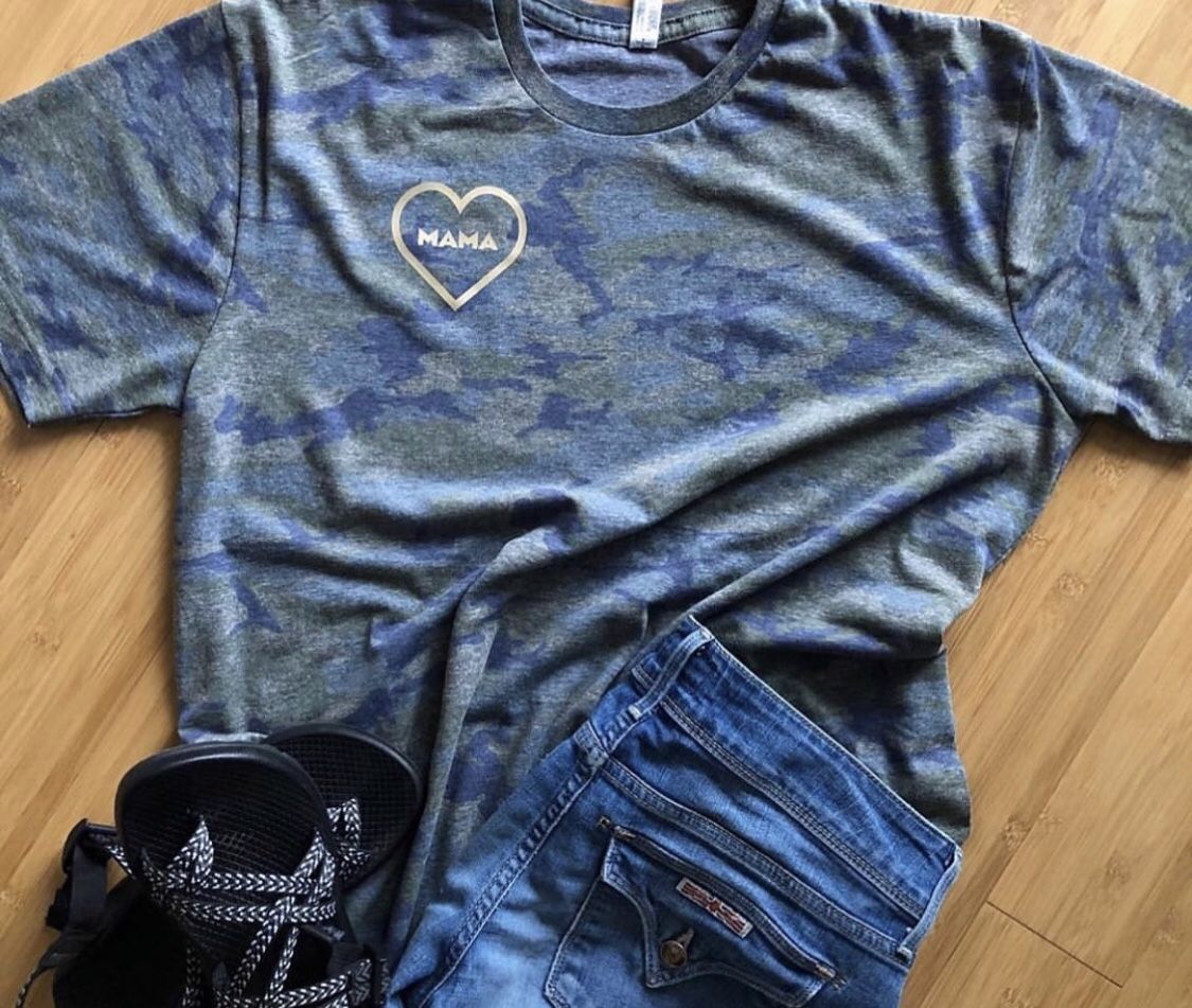 Camo shirt.