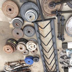 Weights And Gym Equipment
