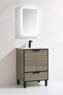 Bathroom vanity 24”