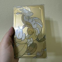 Pokemon Scarlet Violet Gold Steelbook
