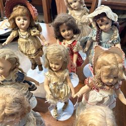 Vintage Lot  1930’s Madame Alexander Dolls