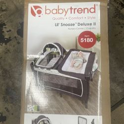 Baby Trend Lil Snooze Deluxe 2 Pack & play. Brand New Never Opened