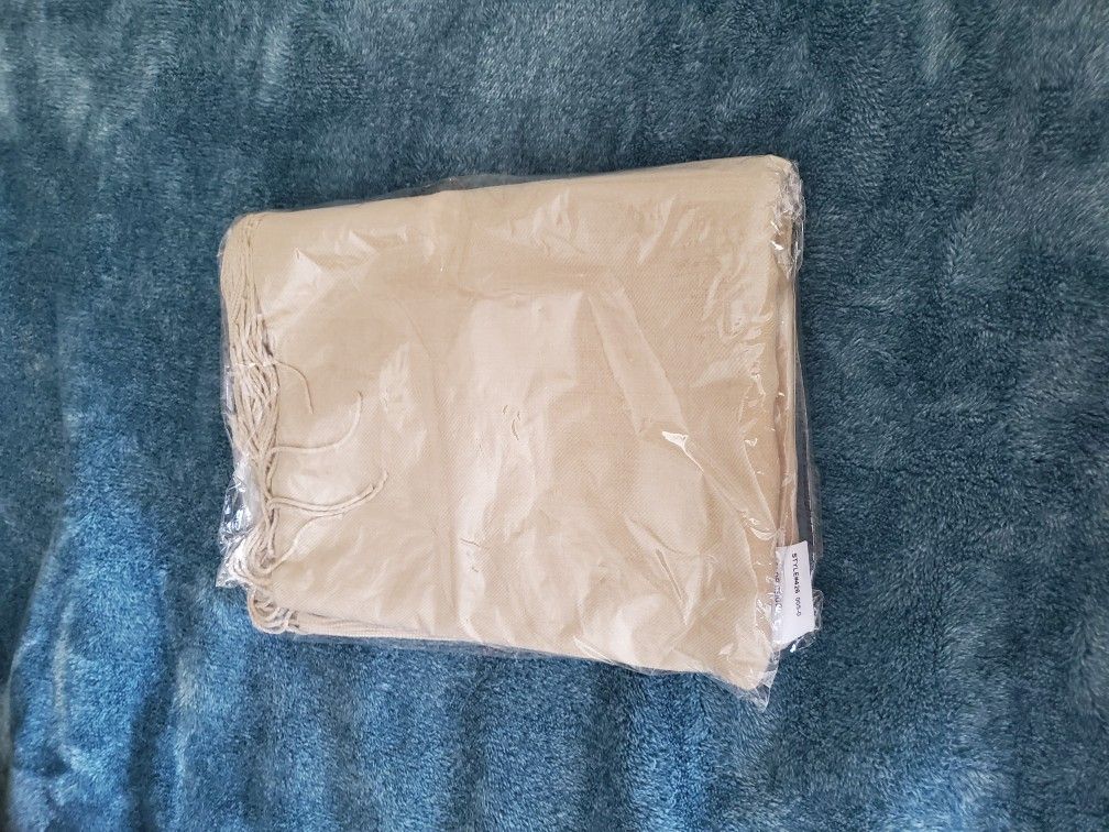 Beige Shawl Still In Packaging