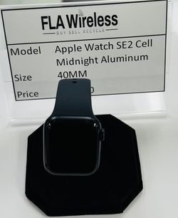 Apple Watch SE2 40MM Midnight Aluminum Cellular 