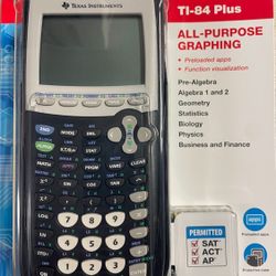 TI 84 Plus Graphics Calculator