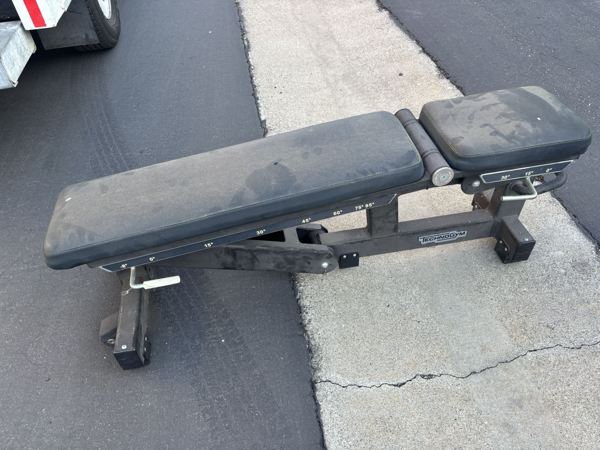 Technogym Adjustable Weights Bench $150 Firm