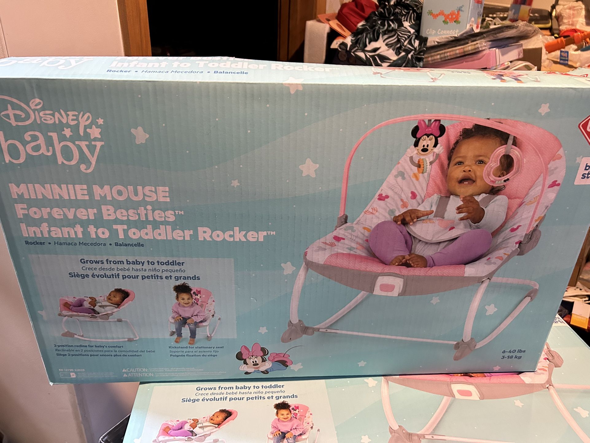 Brand New Minnie Mouse Baby Bouncer