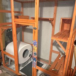 🐱 Jaula grande para gato – interior o exterior