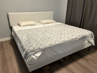 Moving sale - king bed frame