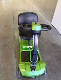 Electric Mobility Scooter – Green 4-Wheel