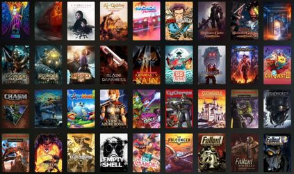 PC GOG account with 141 games