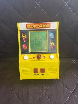 Vintage 90s Bandai Namco Pac Man Electronic Handheld Arcade Video Game Classic