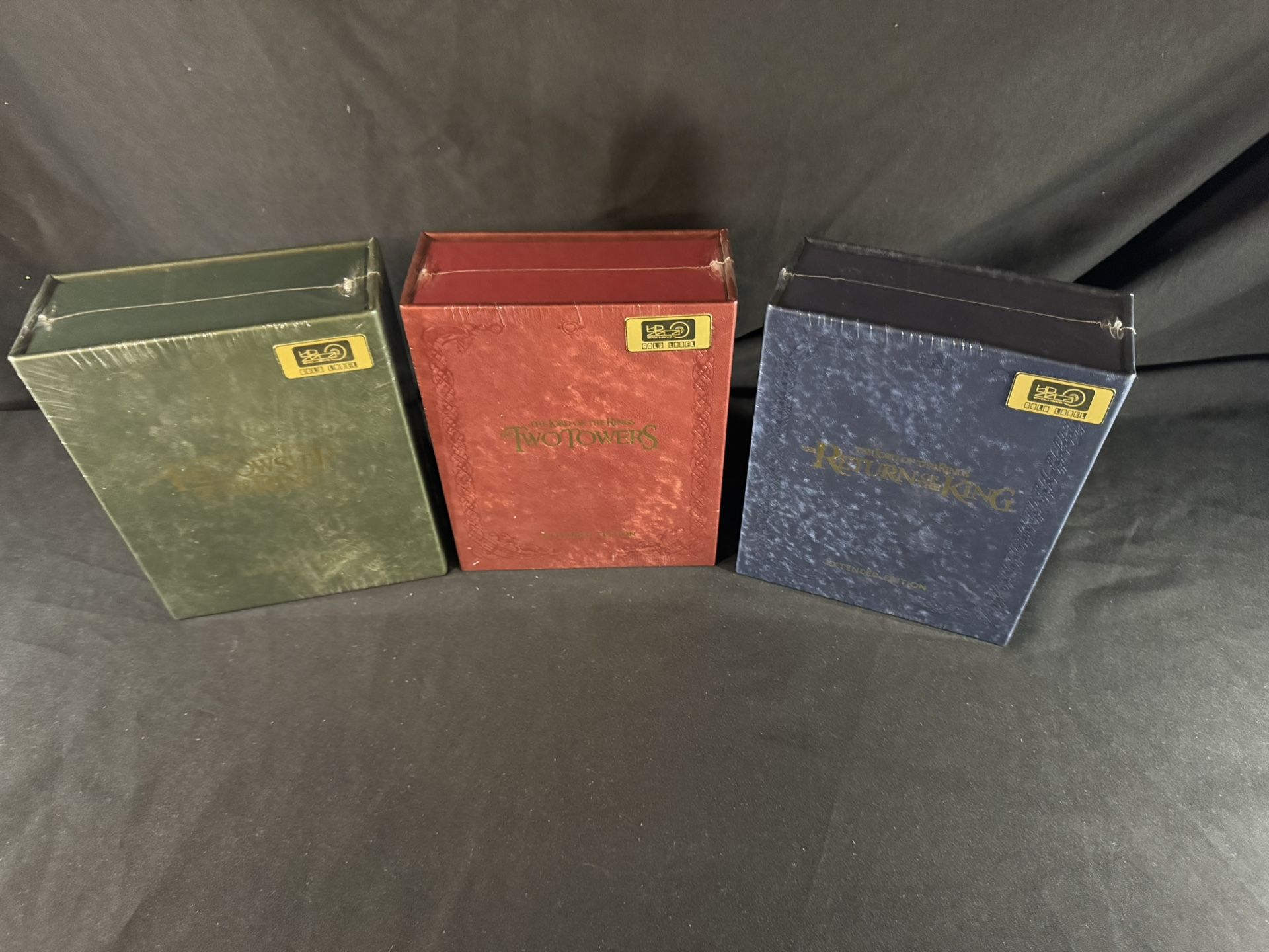 The Lord of the Rings Trilogy HDzeta (4K Blu-ray) Steelbook 1-Click Leather Box Set (RARE)