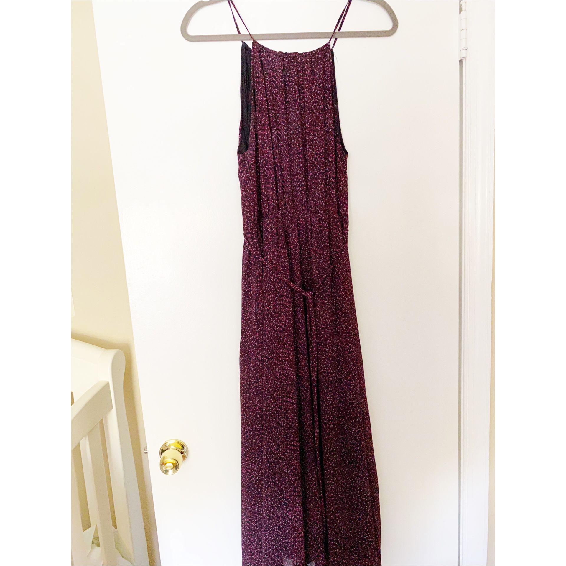 H&M purple maxi dress size XL