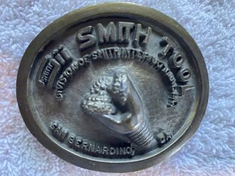 Smith Tool - San Bernadino, CA Belt Buckle
