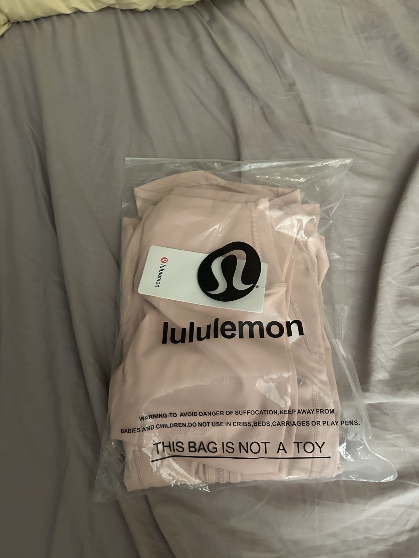 Brand New Pink Define Jacket Nulu with Leggings Full Lululemon set Size 2 Women