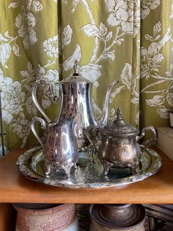 international silver teapot set