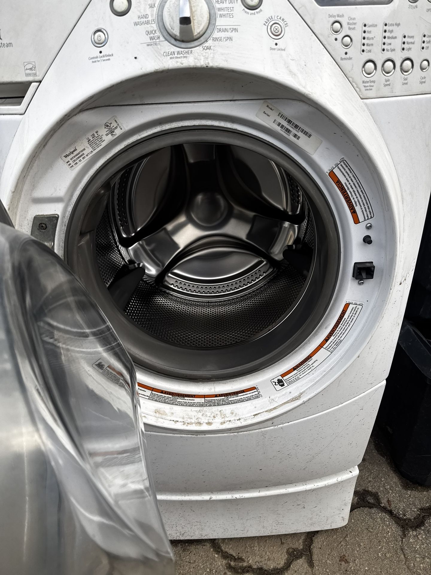 Whirlpool Washer And Dryer