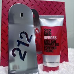 Carolina Herrera 212 Men Heroes Perfume Set