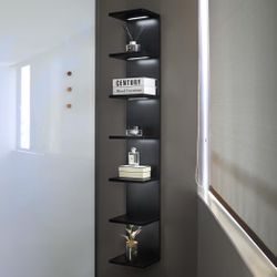 Asktag 7-Tier Wall Shelf Unit with Led Lights