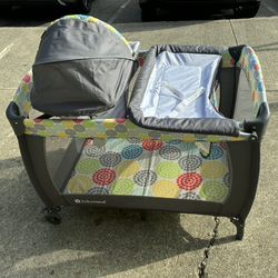 3 In One Travel Playpen,changer,and Bassinet