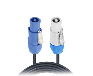 ProX XC-PWC14-06 14 AWG Link Grey Male to Blue Powercon - 6 FT