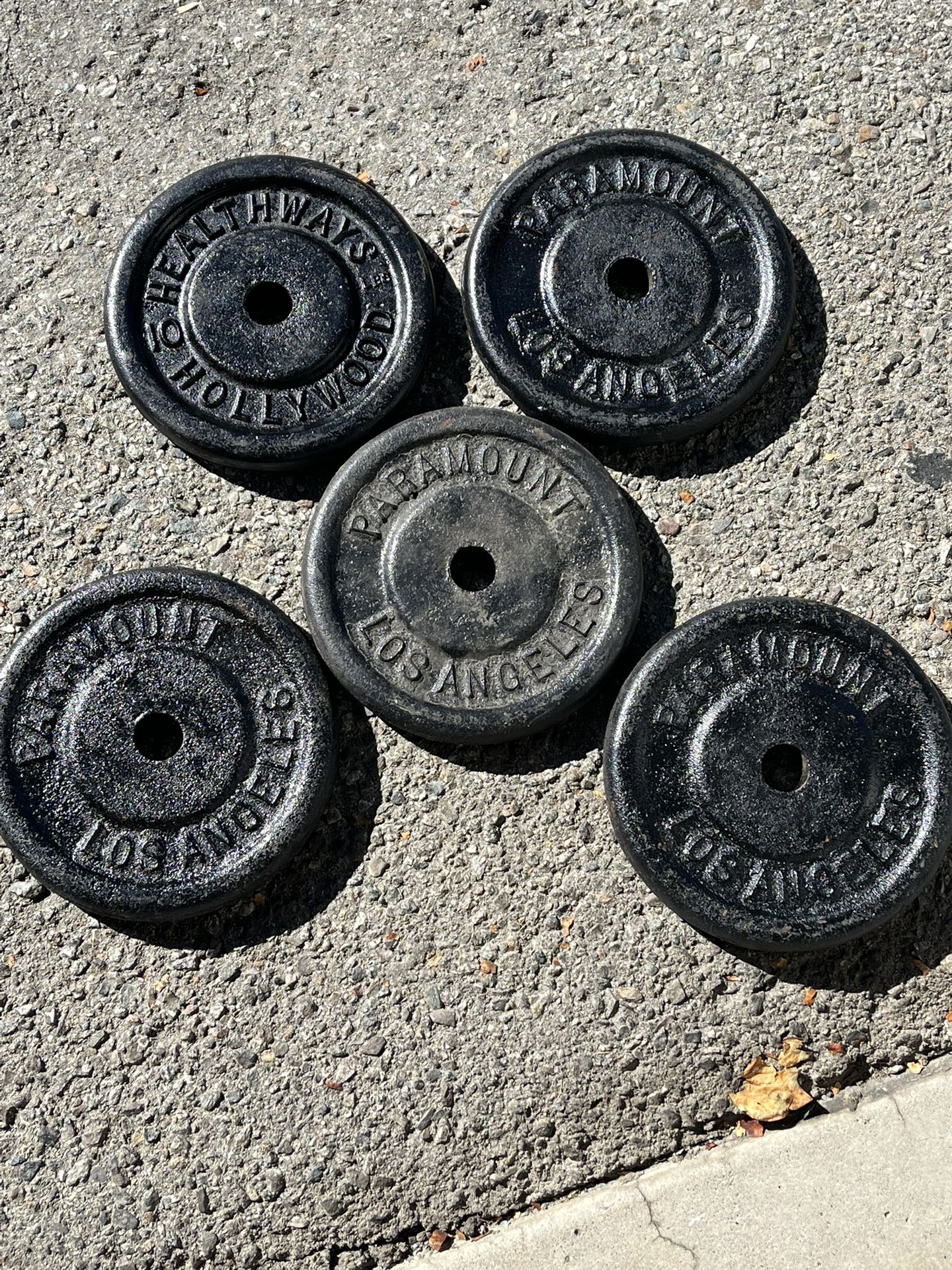 Vintage Weights 1” Hole