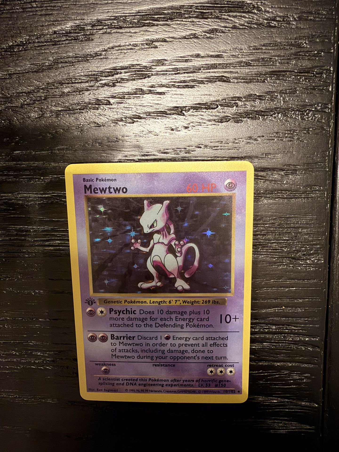 🔥 LEGENDARY First Edition Mewtwo 🔥 Holo Reprint