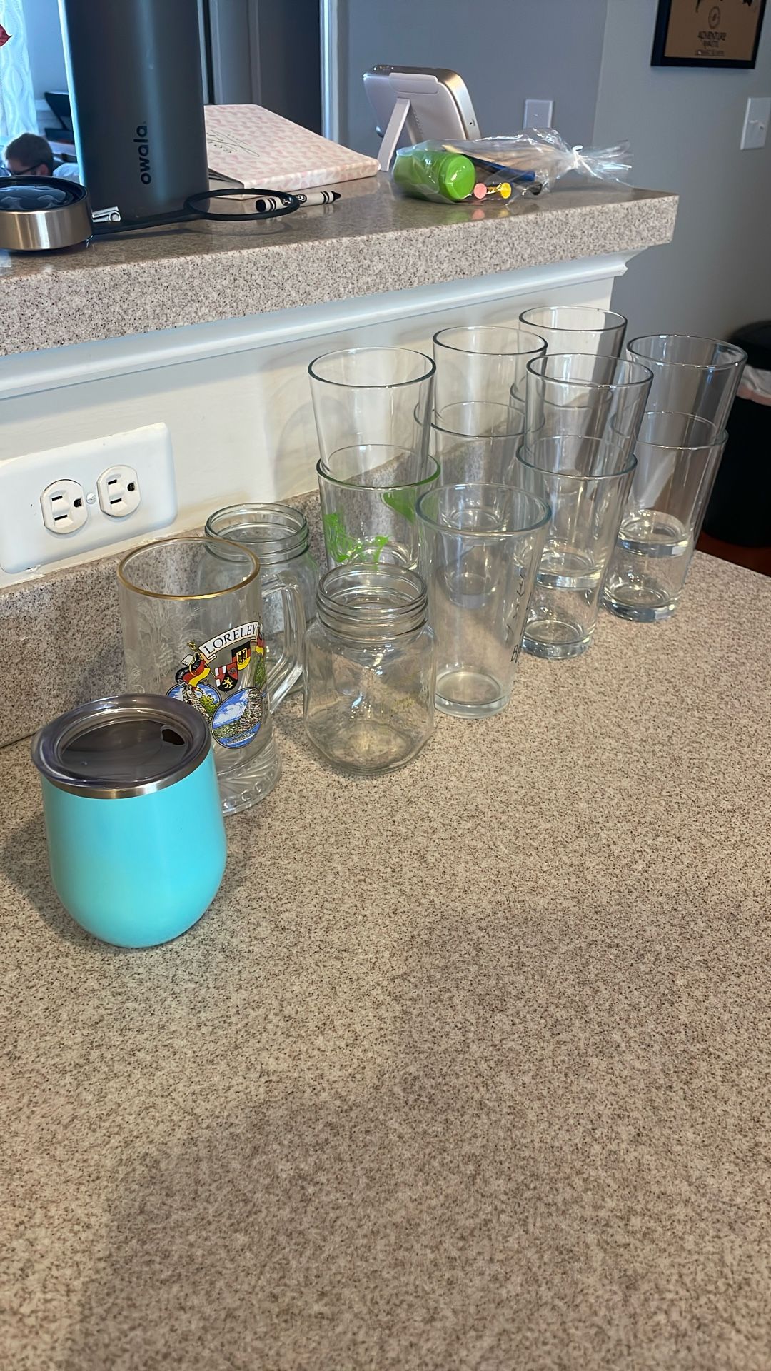 Assorted Glassware