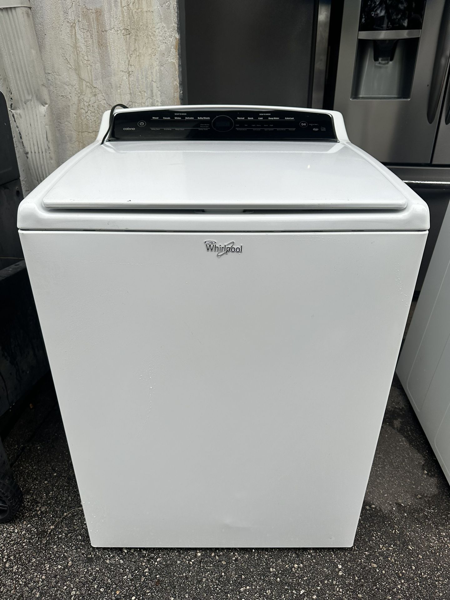 Whirlpool Cabrio Washer Top Load