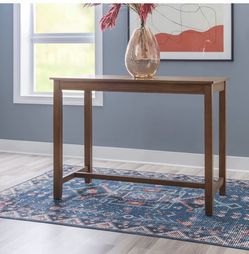 Rustico Counter Height Table - 47.25" L x 23.75" W x 36" H
