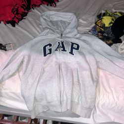 Grey Gap Zip Up Brand New 
