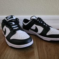 Mens Nike Dunk Low Retro Panda Sneakers/ Size 9.5